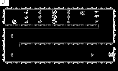 Fruit and obstacle sprites